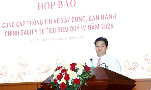 Bộ Y tế trình Quốc hội 4 dự án luật, nhiều chính sách mới trong lĩnh vực y tế