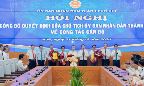 Huế điều động, bổ nhiệm lãnh đạo các ban quản lý dự án, trung tâm
