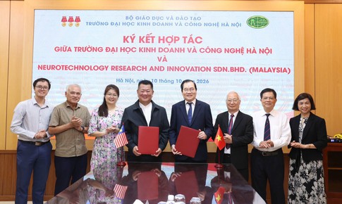 HUBT ký kết hợp tác nghiên cứu sức khỏe tâm thần sinh viên