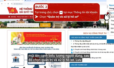 Nhận xét đảng viên tại nơi cư trú sẽ thực hiện trên môi trường điện tử
