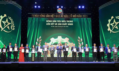 Vinh danh 96 Nông dân Việt Nam xuất sắc 40 năm Đổi mới