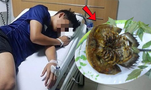 Ăn sam biển, người đàn ông 34 tuổi phải cấp cứu khẩn