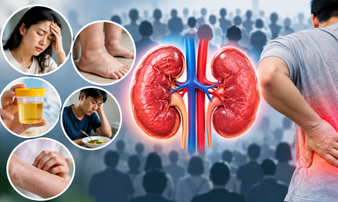 Hơn 10 triệu người Việt mắc bệnh thận: Dấu hiệu thường gặp dễ bị bỏ qua