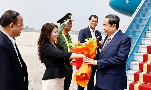 Chủ tịch Quốc hội Trần Thanh Mẫn về đến Hà Nội, kết thúc tốt đẹp chuyến thăm chính thức Trung Quốc