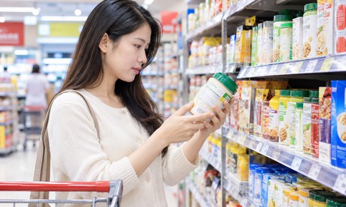 Đề xuất dán nhãn dinh dưỡng mặt trước bao bì để chọn thực phẩm tốt cho sức khỏe