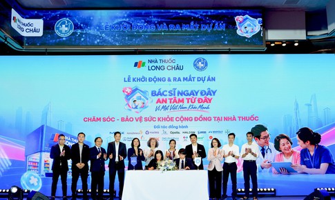 Long Châu mở rộng vai trò nhà thuốc cộng đồng, đưa bác sĩ đến gần người dân