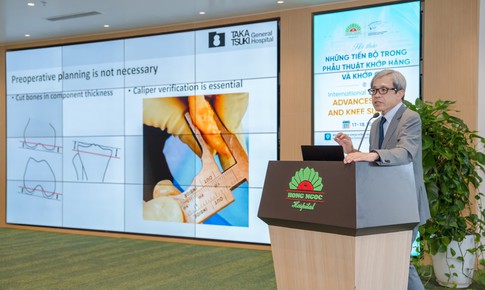 Đón đầu tiến bộ phẫu thuật khớp háng, khớp gối, nâng cao phục hồi vận động