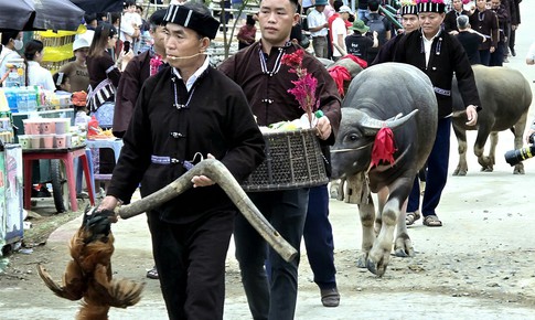 Nghi lễ cúng hồn trâu của người Lự
