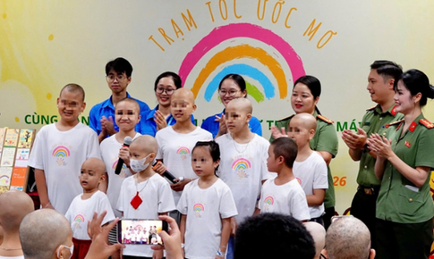 Trạm tóc ước mơ: Nối dài yêu thương, tiếp sức tới người bệnh ung thư