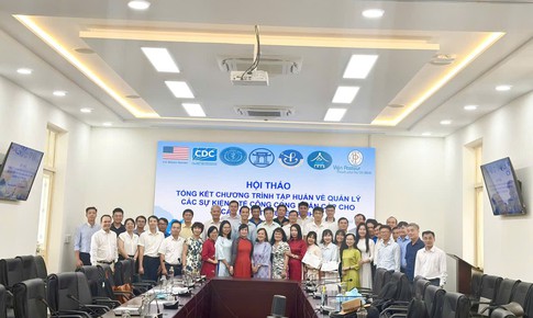 Đào tạo nâng cao quản lý sự kiện y tế công cộng khẩn cấp đầu tiên tại Việt Nam