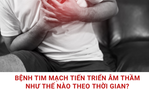 Bệnh tim mạch tiến triển âm thầm như thế nào theo thời gian?