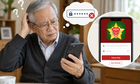 [INFOGRAPHIC] Cẩm nang 3 bước lấy lại mật khẩu VNeID cho người cao tuổi