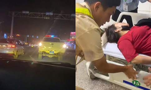 CSGT Lâm Đồng mở đường cứu thai phụ vỡ ối và người bị rắn độc cắn