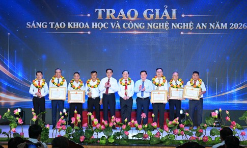 Hai bệnh viện ở Nghệ An giành giải Nhất sáng tạo khoa học, công nghệ năm 2026