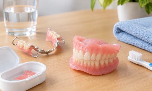 Hàm giả gây đau lợi, có nên cố đeo cho quen?