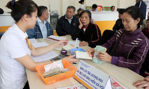 Đề xuất thay đổi hình thức chi trả lương hưu, trợ cấp BHXH