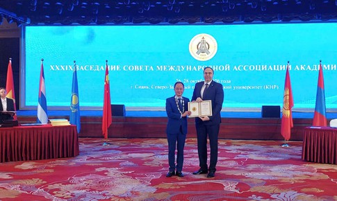 GS.TS Trần Hồng Thái là viện sĩ Viện Hàn lâm Khoa học Thế giới
