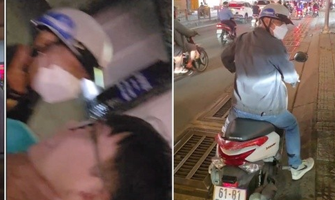 Xác minh clip người đàn ông đạp, bóp cổ tài xế taxi giữa đường ở TP.HCM