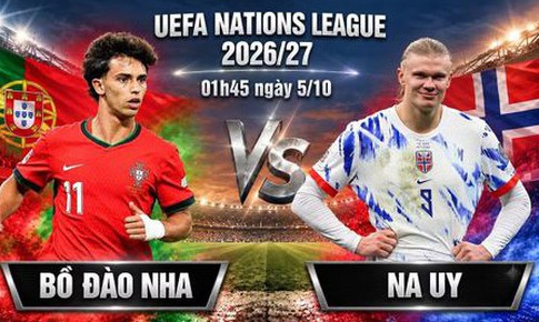 Nhận định, dự đoán tỷ số trận Bồ Đào Nha vs Nauy ngày 5/10 UEFA Nations League