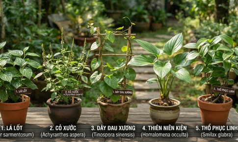 Giảm đau nhức xương khớp với 5 cây thuốc nam quanh nhà