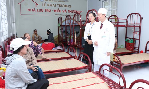 Nhà lưu trú 0 đồng sẵn sàng đón người nuôi bệnh nhân