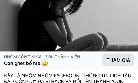 Nhóm Facebook về du lịch bị chiếm quyền, đổi tên thành 'Con ghét bố mẹ'