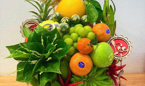 Mâm ngũ quả online 'cháy đơn' những ngày cuối năm