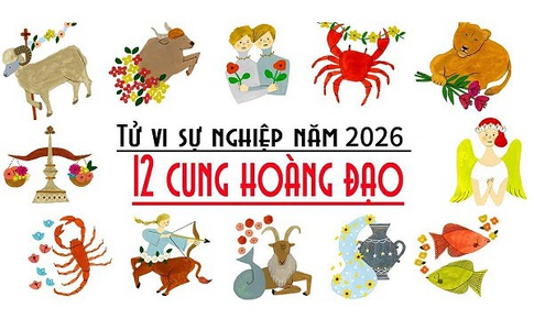 Dự đoán tử vi 12 cung hoàng đạo năm 2026 - chi tiết 12 chòm sao năm Bính Ngọ