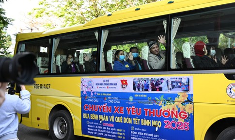‘Chuyến xe yêu thương’ cùng Long Châu mang Tết đến với bệnh nhân có hoàn cảnh khó khăn