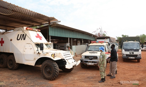 Bác sĩ của lực lượng gìn giữ hòa bình Việt Nam tại Sudan hoàn thành kiểm tra COE trước Tết 2026
