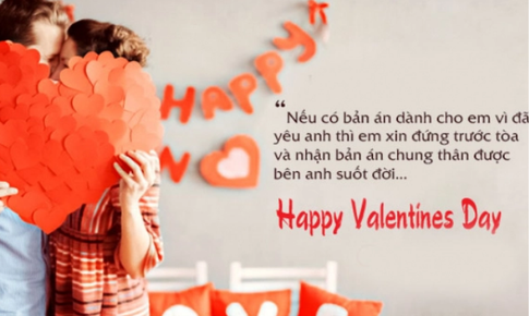 Lời chúc ngày Valentine 14/2 tặng vợ chồng yêu thương nhất