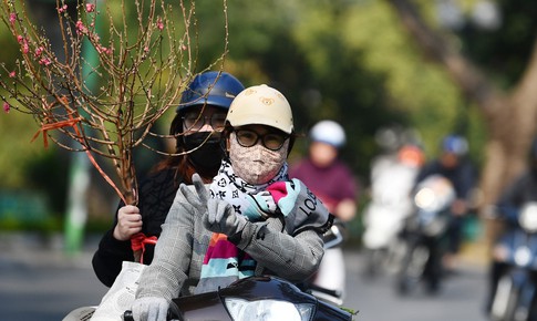 Nhiệt độ thấp nhất khi miền Bắc đón không khí lạnh đúng đêm Giao thừa là bao nhiêu?