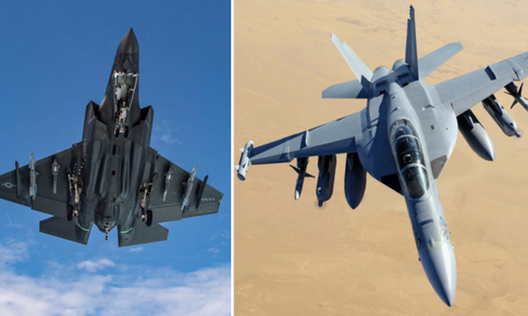 Siêu tàu sân bay Mỹ mang bộ đôi săn radar sẵn sàng 'bịt mắt' phòng không Iran