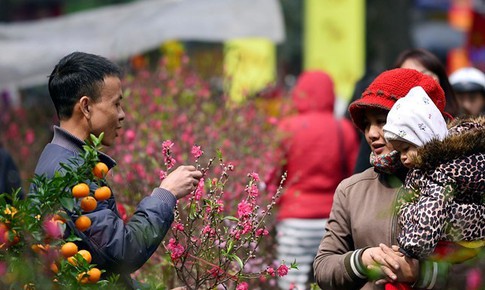 Miền Bắc rét buốt kèm mưa nhỏ ngày mùng 3 Tết Nguyên đán