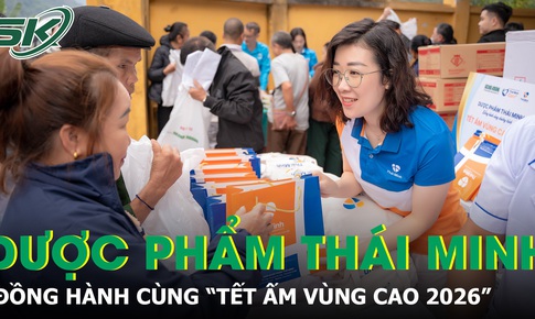 Dược phẩm Thái Minh đồng hành cùng chương trình “Tết ấm vùng cao 2026”