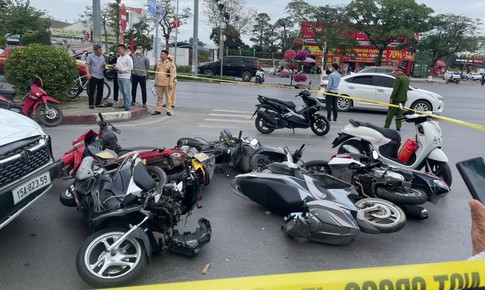 Hải Phòng: "Xe điên" gây tai nạn liên hoàn, một em nhỏ bị bánh xe chèn qua