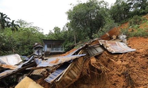 Cảnh báo sạt lở đầu tiên của năm mới ở các tỉnh niền núi phía Bắc