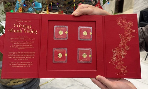 Vàng mini được 'săn đón' lấy may dịp đầu năm mới 2026