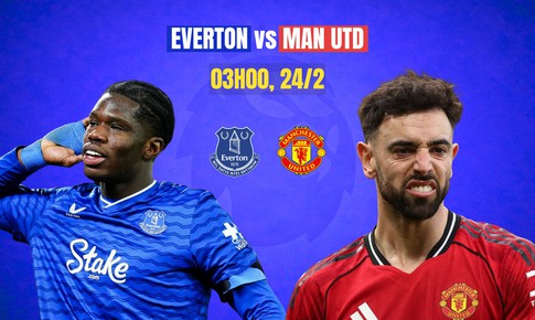 Kênh và link xem trực tiếp MU đấu Everton ngày 24/2