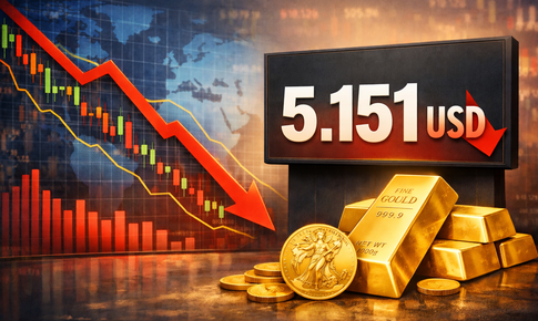 Giá vàng thế giới giảm hơn 50 USD trước thềm đàm phán Mỹ - Iran