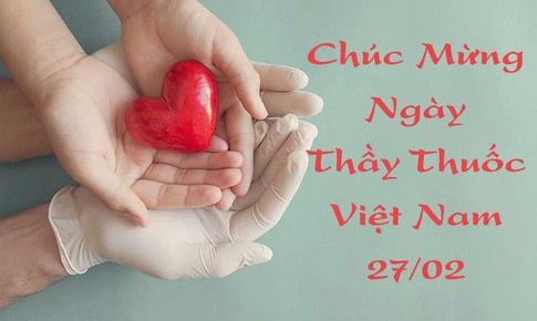 Những mẫu thiệp chúc mừng ngày Thầy thuốc Việt Nam 27/2 đẹp nhất 2026