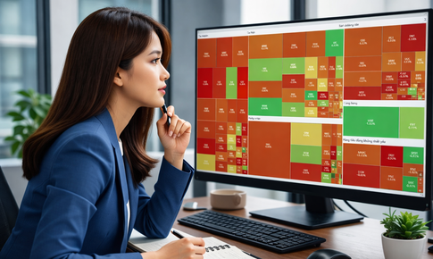 504 cổ phiếu chìm trong sắc đỏ phiên 5/2