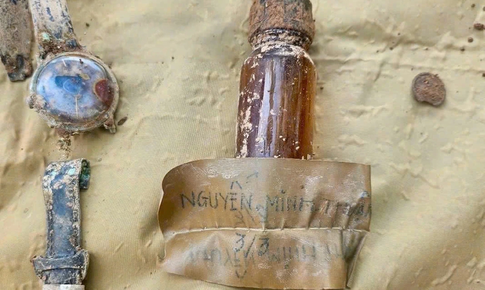 Xác định danh tính và quê quán 2 liệt sỹ vừa được quy tập cùng nhiều di vật tại Quảng Trị