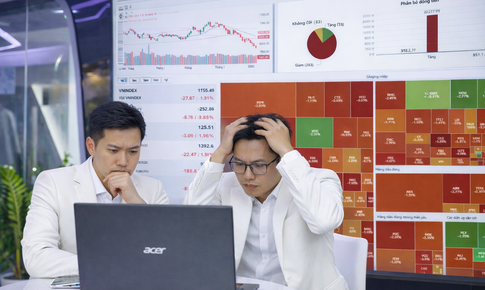 Chứng khoán tiếp tục bị bán tháo với 643 mã chìm trong sắc đỏ