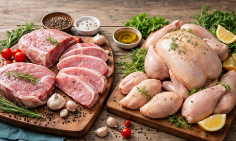 Nên bổ sung protein từ thịt gà hay thịt lợn?