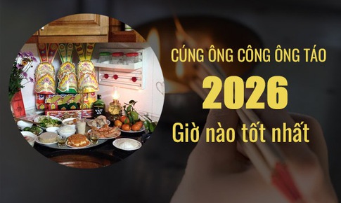 Cúng ông Công ông Táo giờ nào tốt nhất trong ngày 23 tháng Chạp?