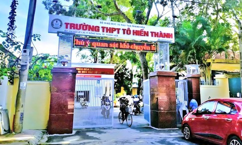 Thanh Hoá: Yêu cầu kiểm điểm, làm rõ mục đích của từng giáo viên trong vụ sửa điểm tại Trường THPT Tô Hiến Thành