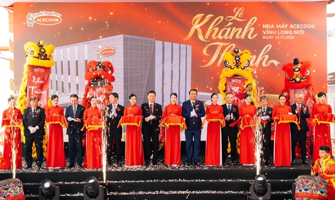 Công ty cổ phần Acecook Việt Nam khánh thành nhà máy Vĩnh Long mới – 'Kiến tạo tinh hoa, mở lối tương lai'