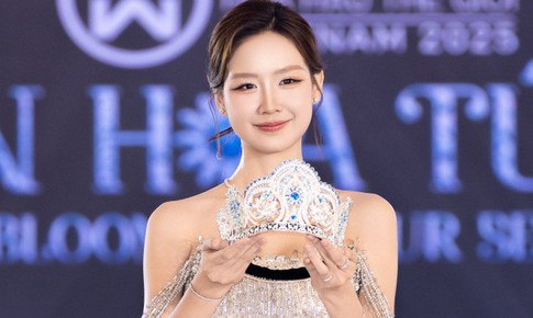 Vương miện cho tân Hoa hậu Miss World Vietnam 2025 có gì đặc biệt?