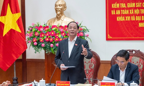 Phó Chủ tịch Quốc hội: Không để xảy ra trường hợp phải hủy kết quả bầu cử do vi phạm hoặc do sơ suất